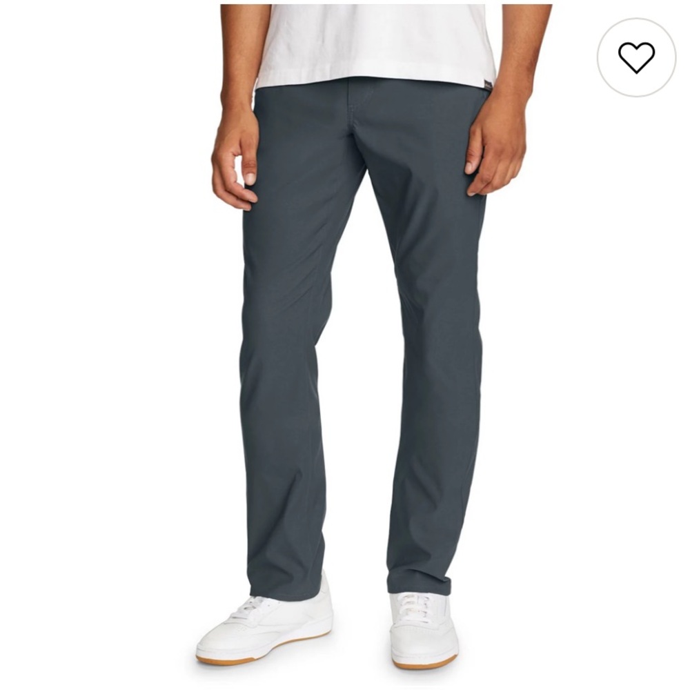 Eddie Bauer Men’s Straight Leg Gray Pants 34x34
